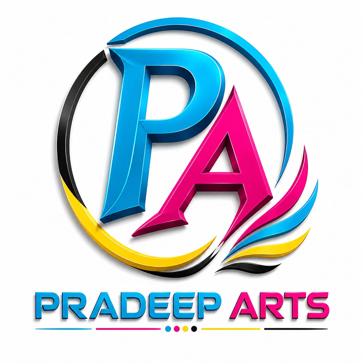 Pradeep Arts Logo